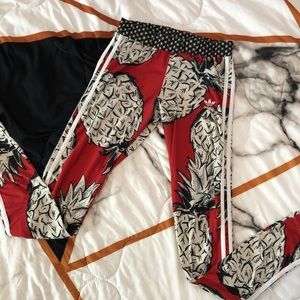 Adidas pineapple pants